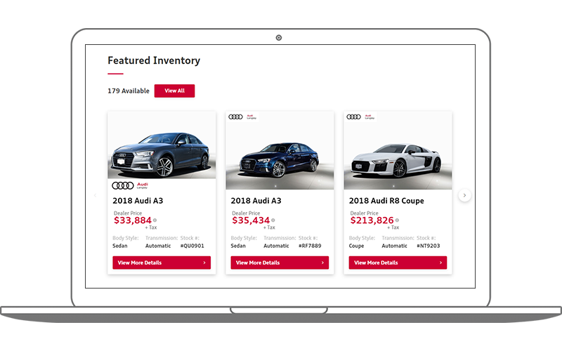 Audi Langley Website